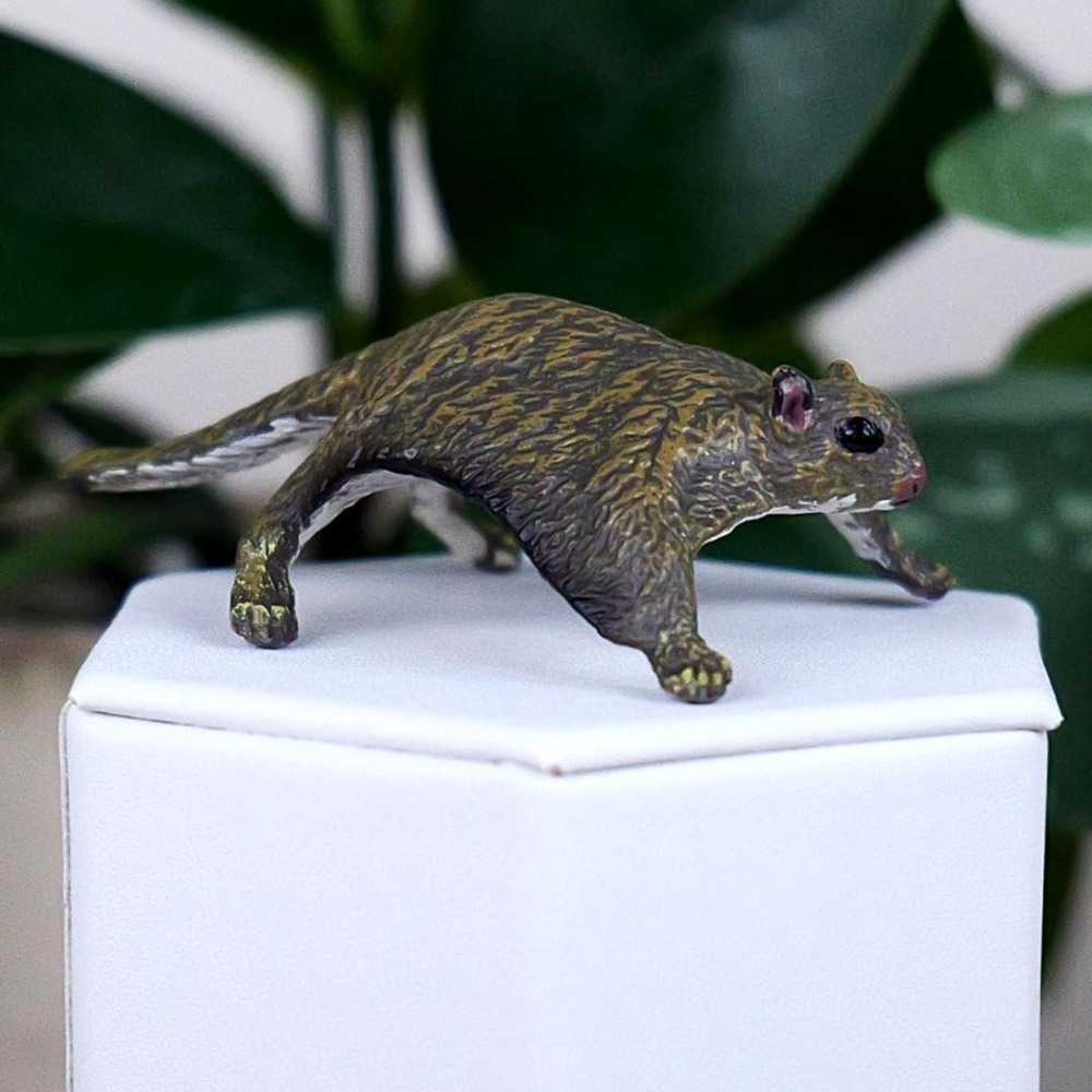 Flying Squirrel Wild Animal Figure - Hand‎ Painted & Collectible Toy - Papo